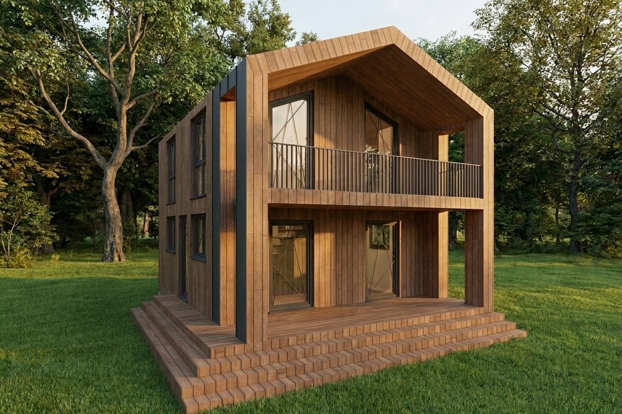 Highland Variante 2 mit Balkon
