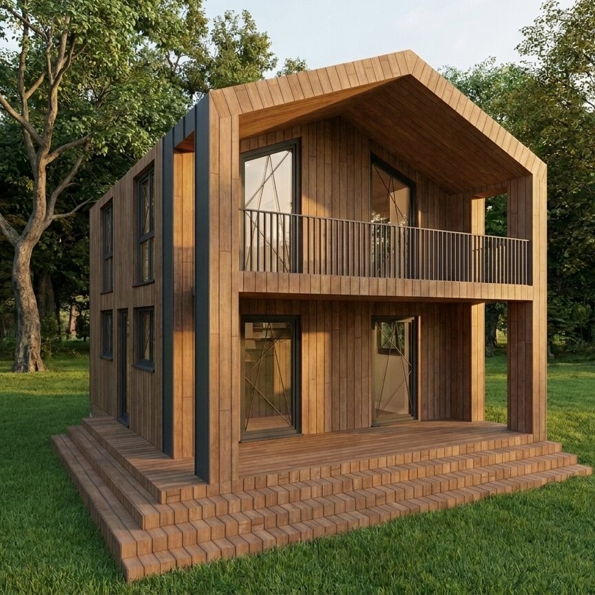Highland Variante 2 mit Balkon